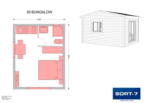 Modelo 20m² Bungalow