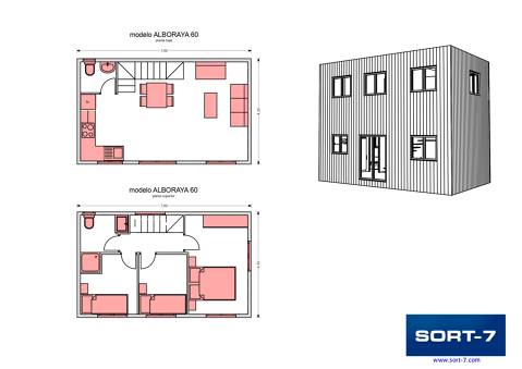 Modelo 60m² Alboraya