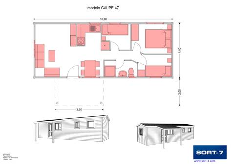 Modelo 47m² Calpe