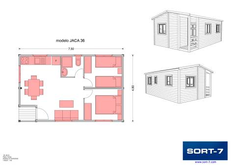 Modelo 36m² Jaca